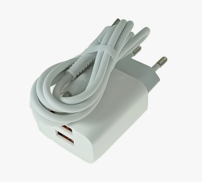 Încărcător Dual USB-C + USB-A