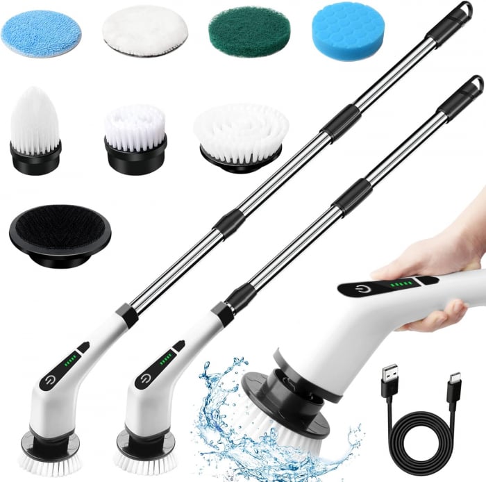 Perie electrică curățenie 9 capete